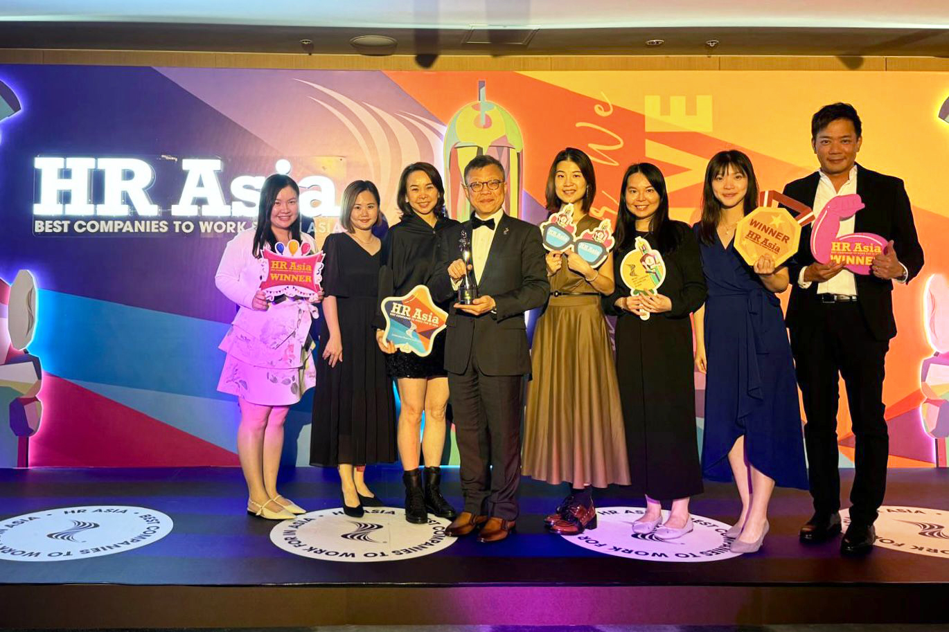 富通保險連續三年蟬聯HR Asia Best Companies to Work for In Asia