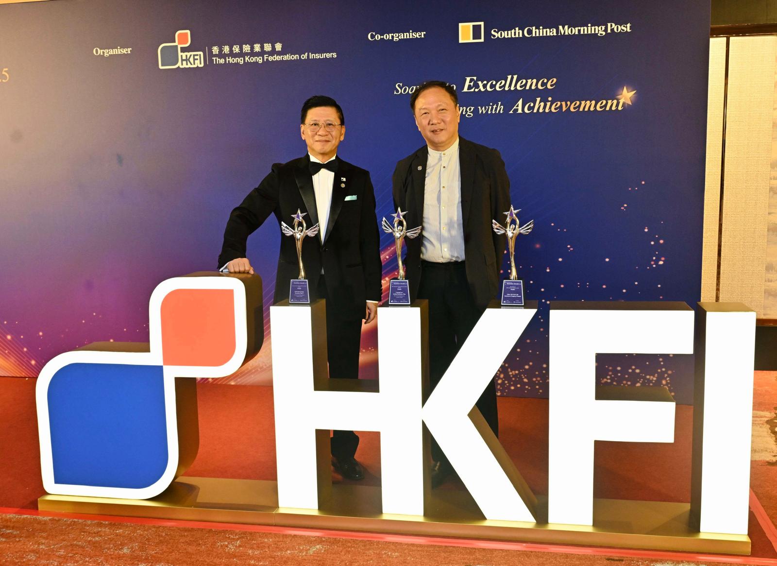周大福人壽榮獲「香港保險業大奬2025」四項殊榮