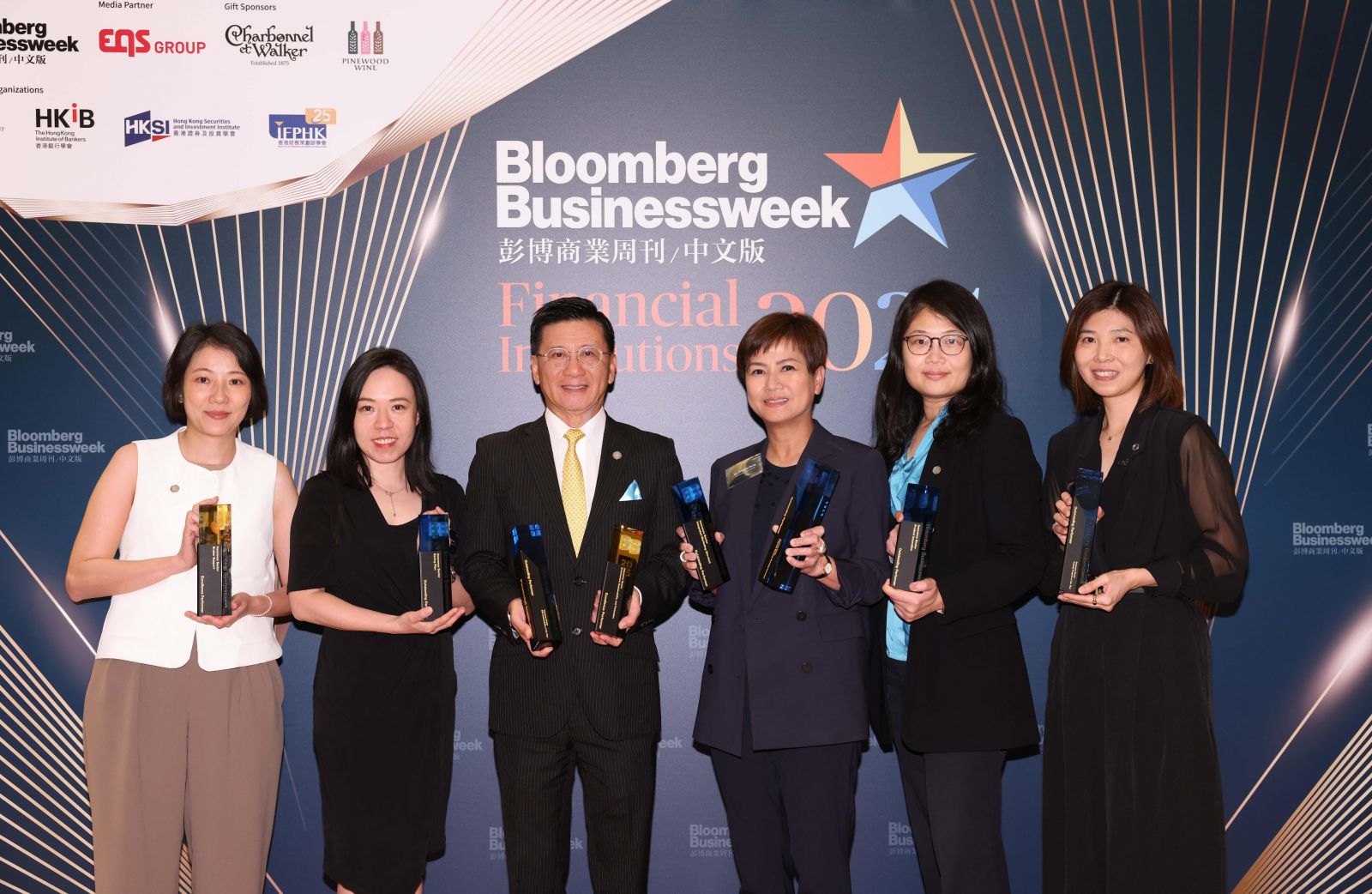 周大福人壽在《彭博商業周刊》「金融機構大獎 2025」中獲得八項殊榮
