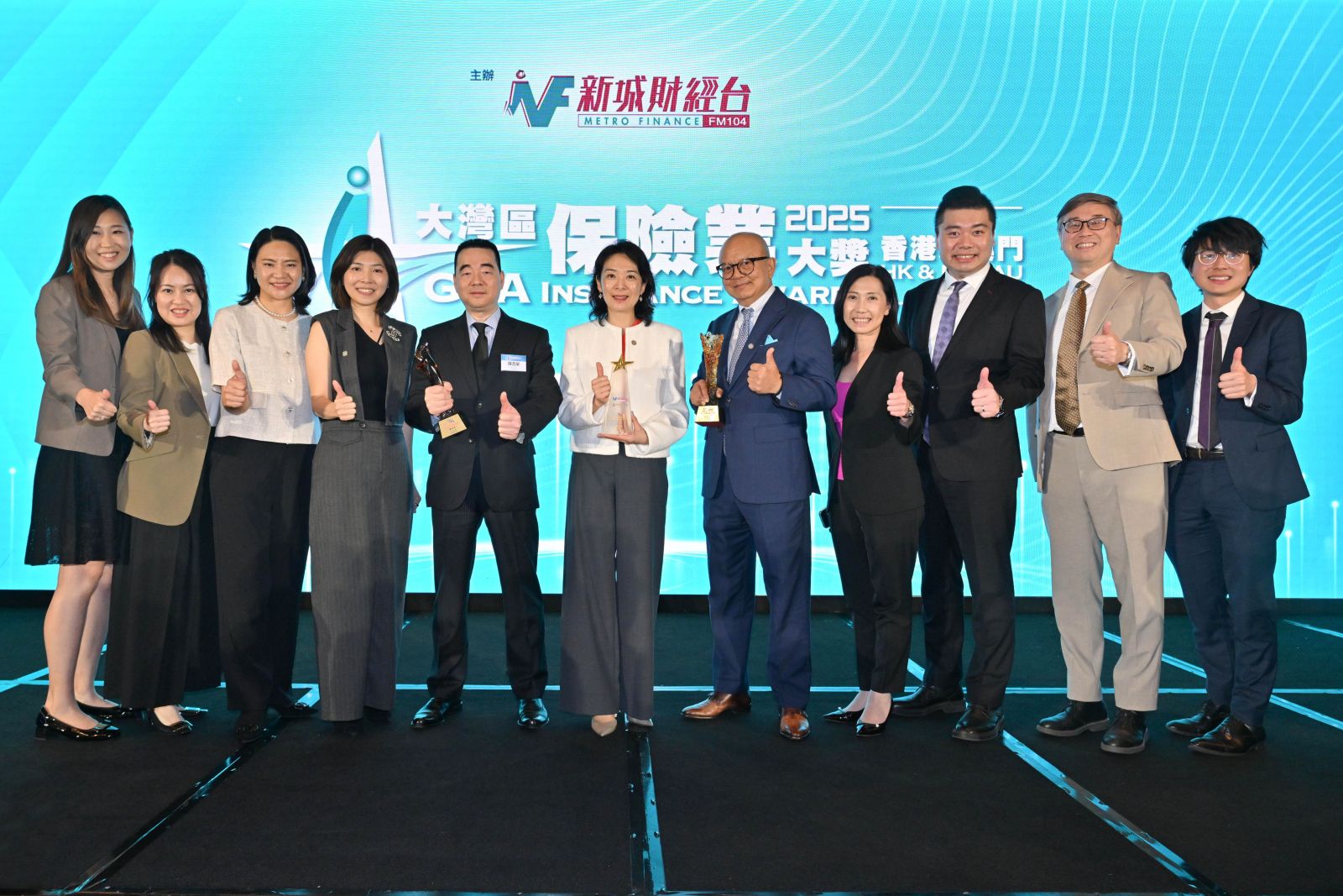 周大福人壽在「大灣區保險業大獎2025」及「大灣區保險從業員大獎 2025」 囊括七項殊榮，成為最大贏家！